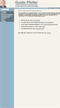 Mobile Screenshot of guido-pfeifer.de