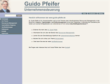 Tablet Screenshot of guido-pfeifer.de